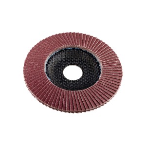 Ściernica listkowa LUX Classic, Ø 115 mm, K40 do szlifierek kątowych. Narzędzie ścierne z korundem.