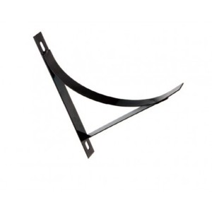 Czarny uchwyt t.b.t do akcesoriów i części zamiennych.