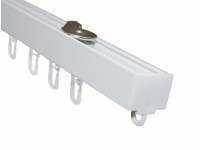 Gardinia Szyna aluminiowa LUNA 1-torowa 160 cm biała Gardinia Szyna aluminiowa LUNA 1-torowa 160 cm biała