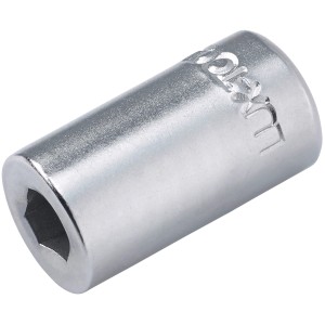 Adapter do bitów LUX 6,3 mm (1/4) Comfort wykonany ze stali chromowanej do kluczy i ściągaczy.