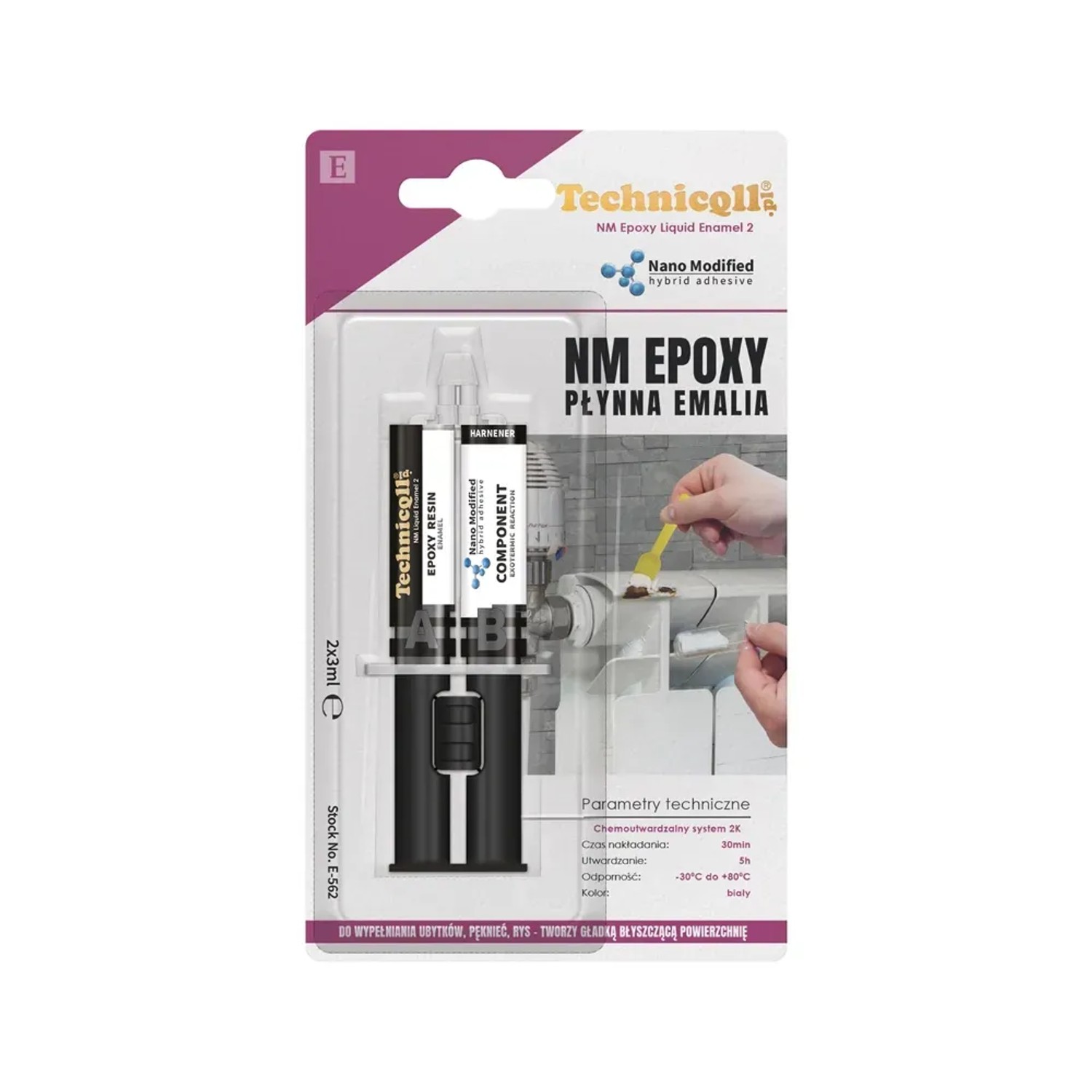 Emalia Technicqll płynna NM Epoxy 2x3 ml