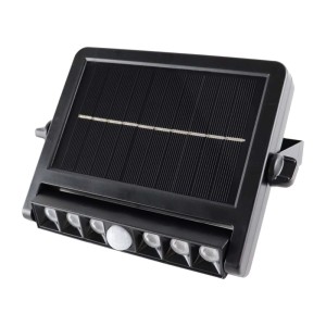Germina Lampa solarowa SOLIS 1.0 z czujnikiem 6500K 500lm IP54 czarna