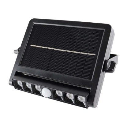 Germina Lampa solarowa SOLIS 1.0 z czujnikiem 6500K 500lm IP54 czarna