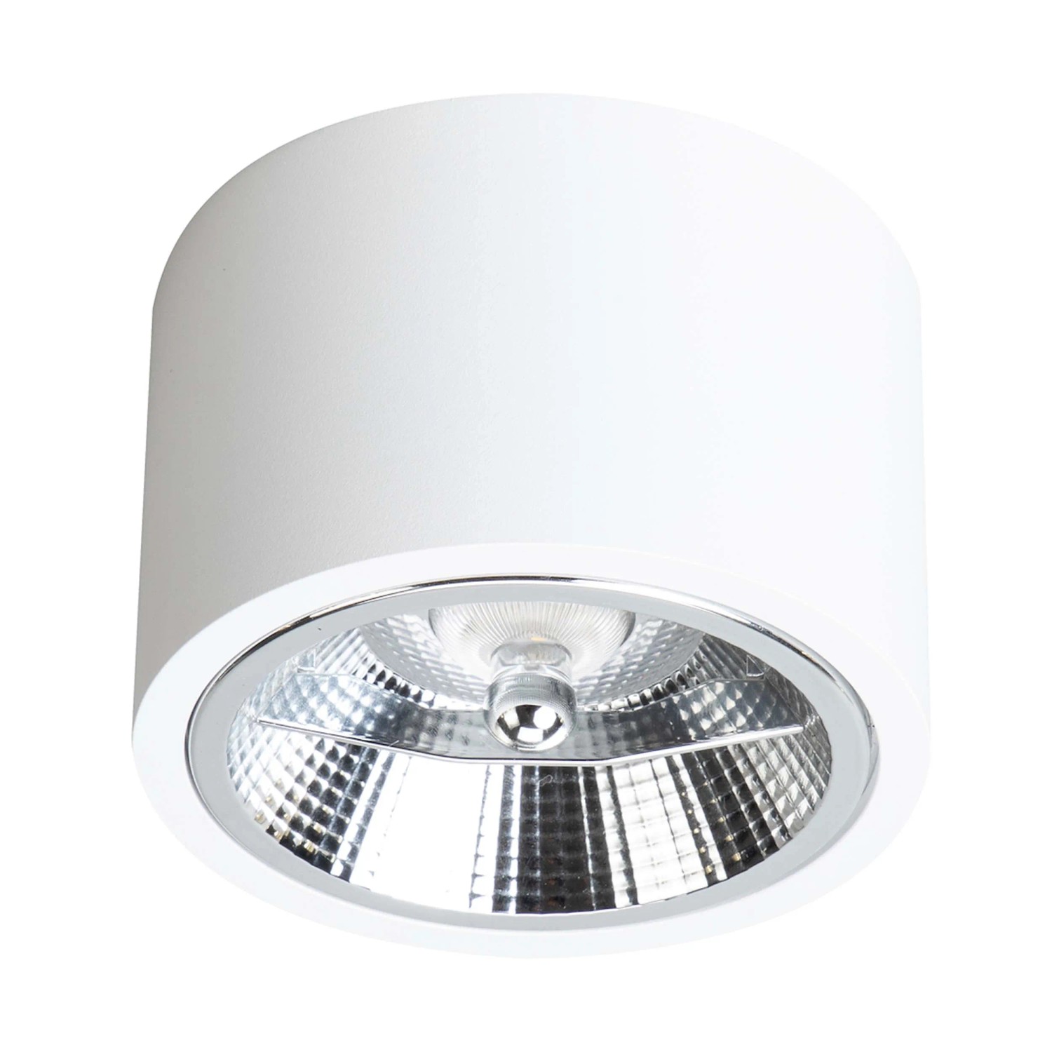 MiLAGRO Oprawa natynkowa REDONDO 1xAR111 15W LED biała