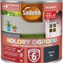 Puszka farby Sadolin do użytku zewnętrznego, farba ochronna, kolor czarny