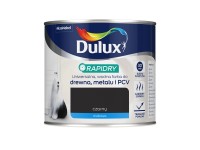 Dulux Farba akrylowa Rapidry czarny mat 400 ml