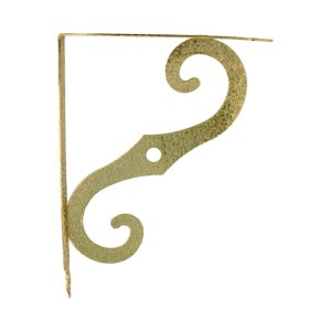 Agas Wspornik do półki 150 × 115 mm złoty ornament