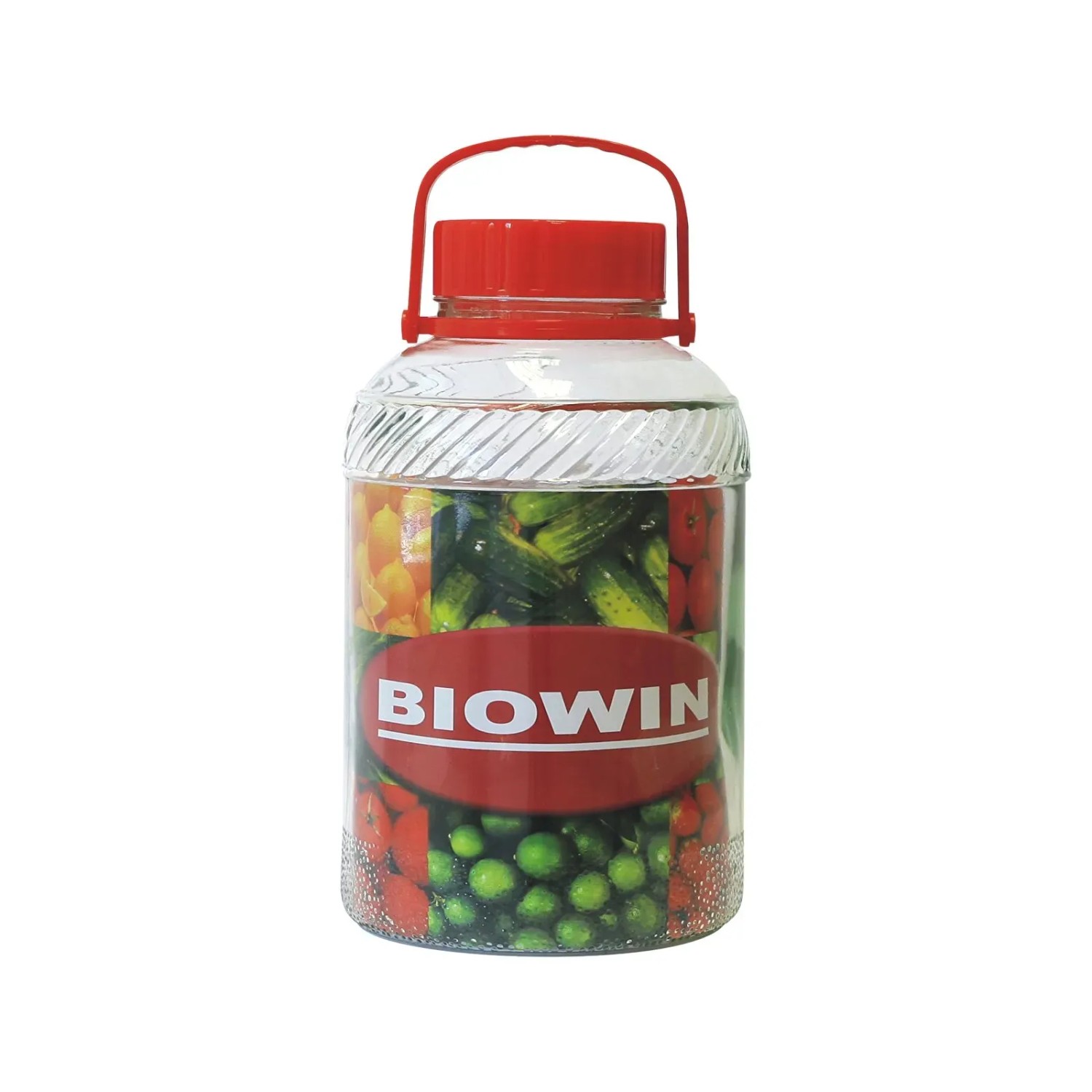 Słój z plastikową pokrywką - 10 l