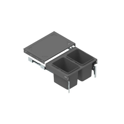 Rejs Szuflada z pojemnikami SEGREGO 60 2x15L grafit