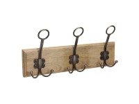 Gamet Wieszak drewno postarzane metal 380 mm Gamet Wieszak drewno postarzane metal 380 mm