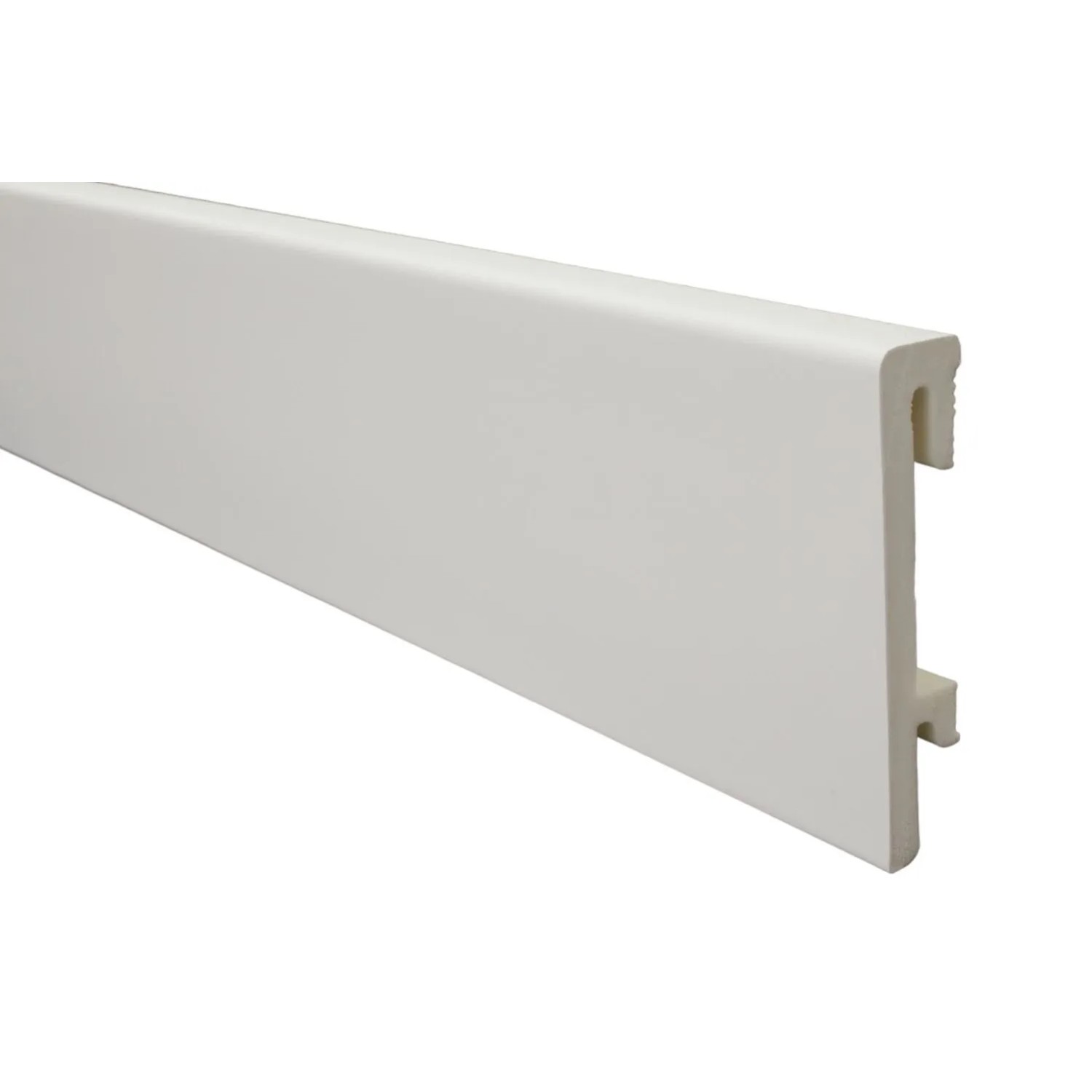 Listwa przypodłogowa Beta Biała 16x80x2200