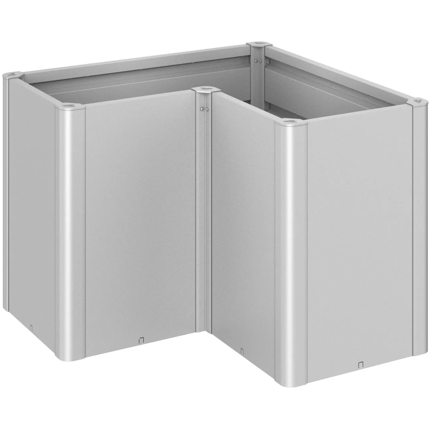 Biohort Kwietnik Belvedere Maxi L100 srebrny metalik - 103,1 x 104 cm