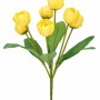 Sztuczne bukiet tulipan żółty - 41 cm