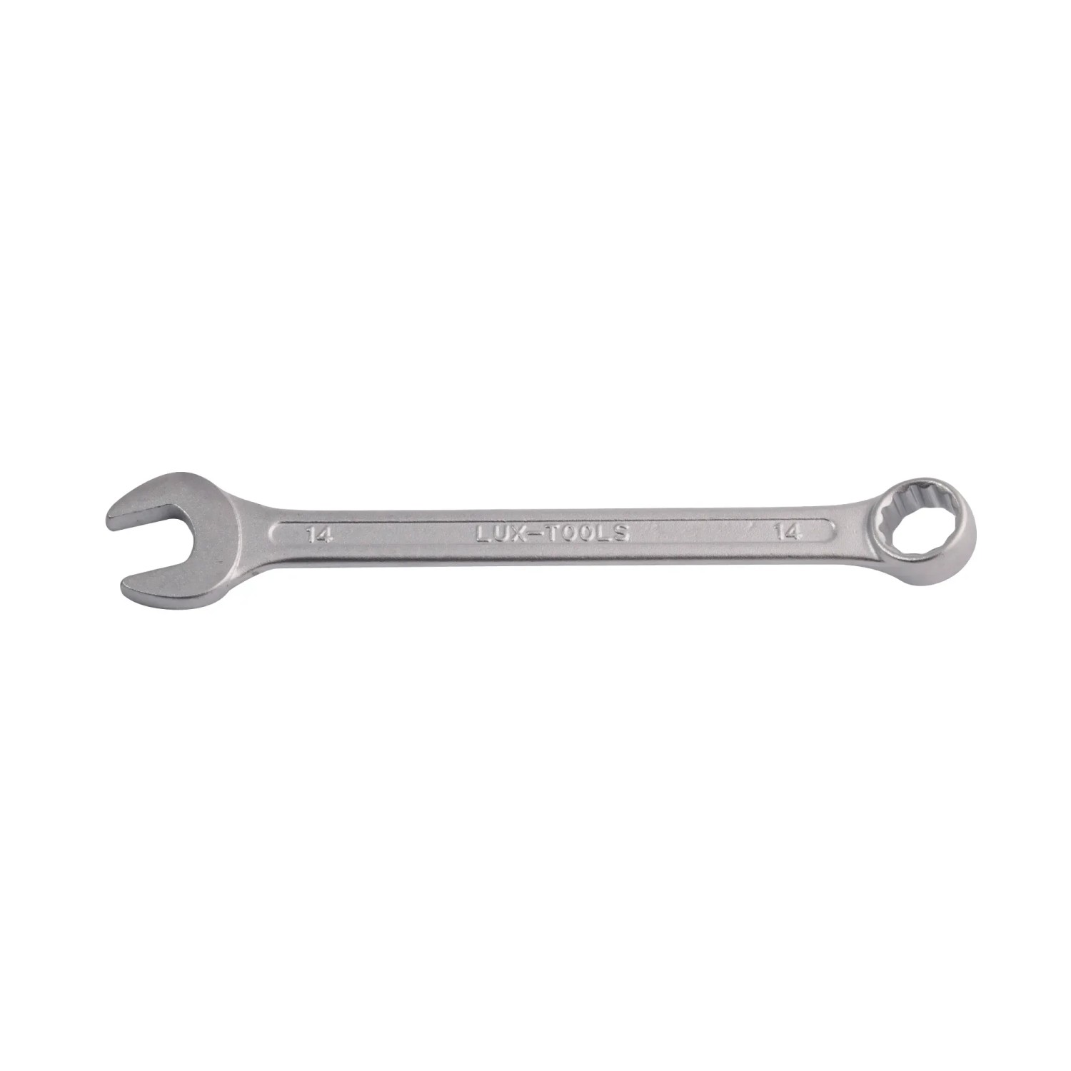 LUX-TOOLS Klucz płasko-oczkowy 14 mm
