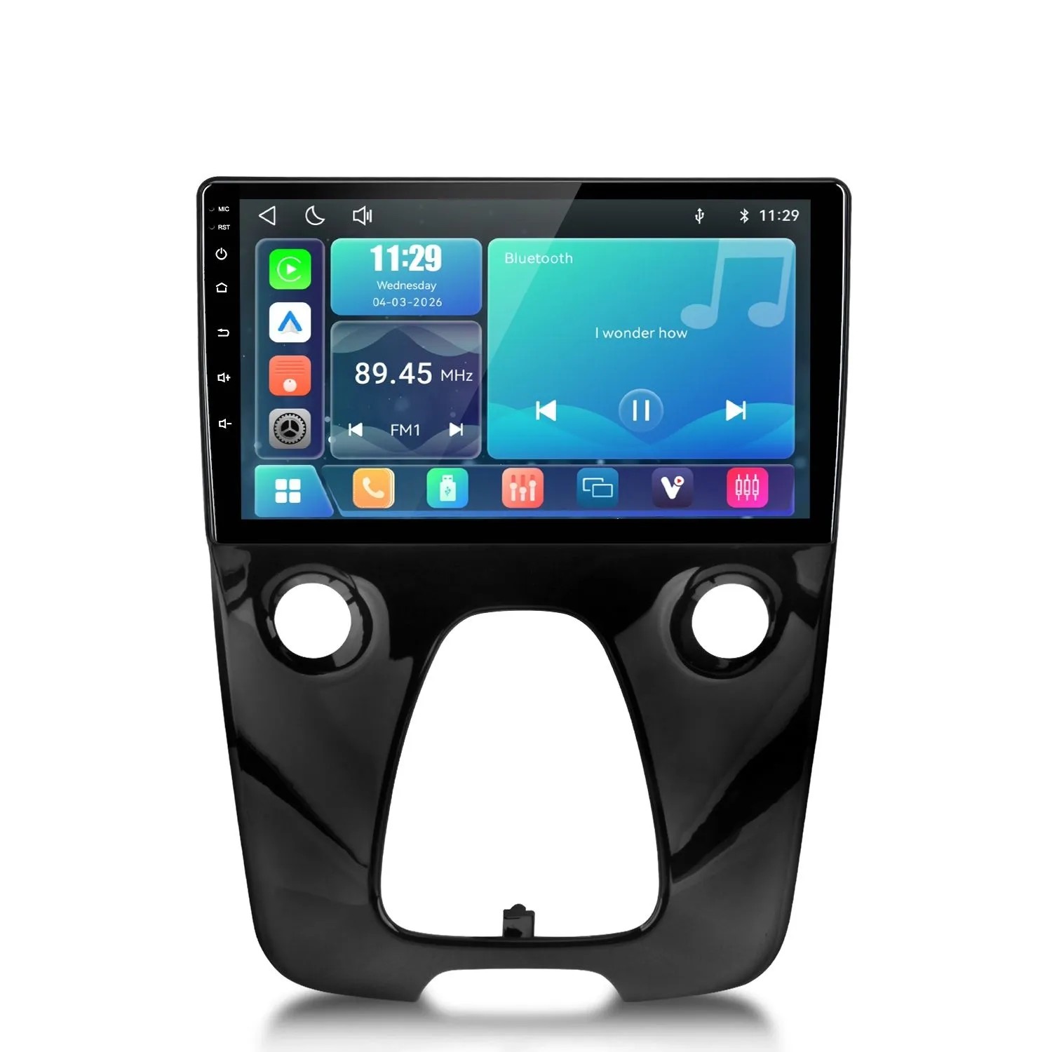 Junsun Radio Samochodowe Do Toyota Aygo 2015 Citroen C1/peugeot 108 Linux