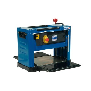 Niebieska strugarka t.b.t. do obróbki drewna.