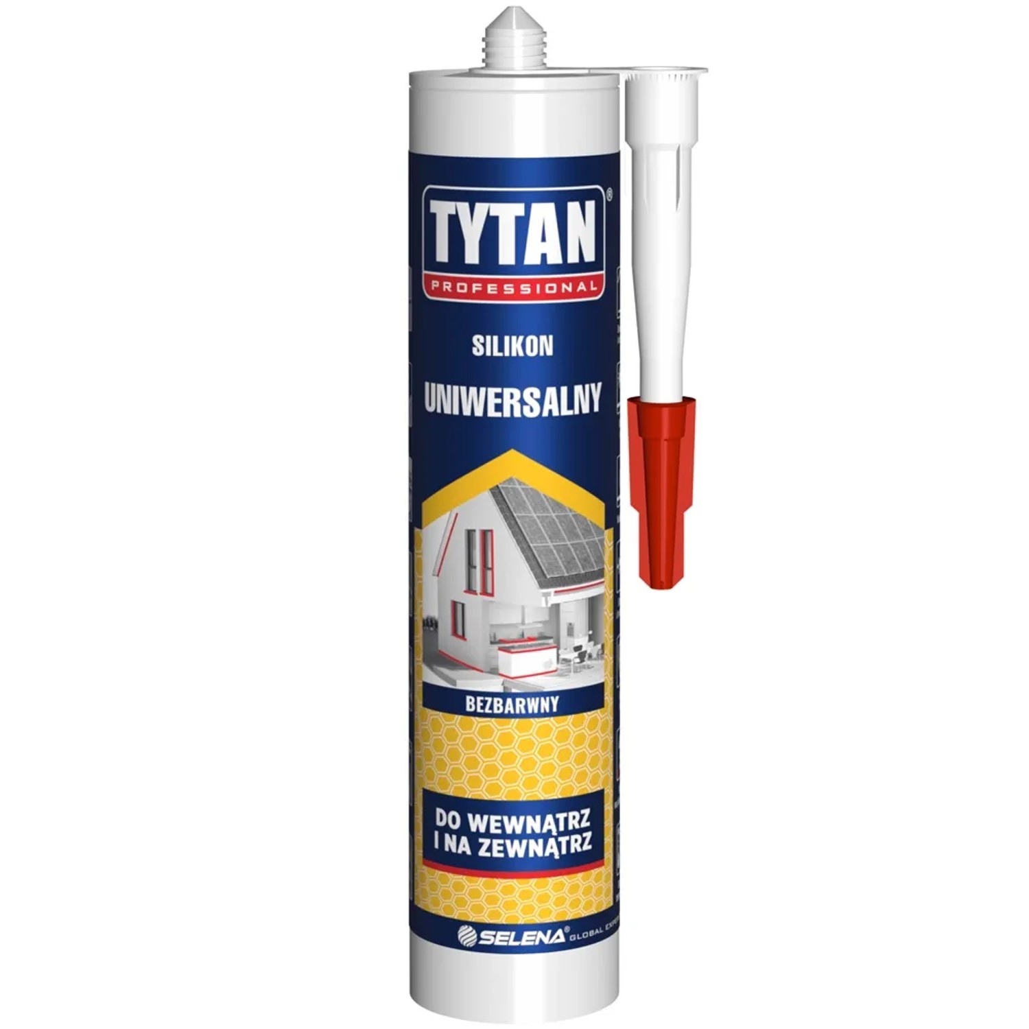 Tytan Silikon uniwersalny bezbarwny 280 ml