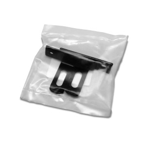 Akcesoria do ogrodzeń t.b.t. zapakowane w folię.