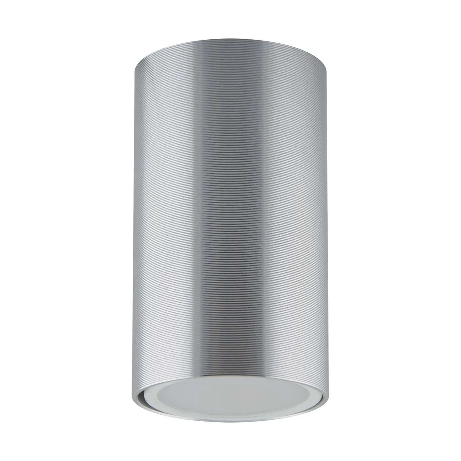 Struhm Lampa sufitowa natynk. tuba OTTO INOX 1xGU10 35W 10x5,6cm chrom