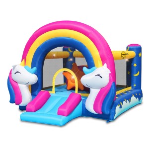 Dmuchany plac zabaw JEDNOROŻEC - 335 x 265 cm