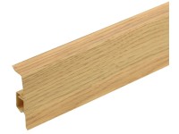 Cezar Listwa przypodłogowa Cezar60 PVC Dąb Klasyczny 60x20x2500