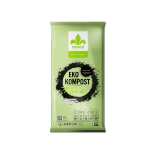 Worek Kronen Eko Kompost, ziemia uniwersalna do roślin, 25L.