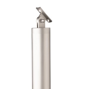 Metalowy słupek do balustrad i poręczy.