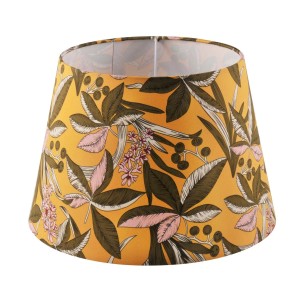 Abażur SCARLET do lampy podłogowej stożek 35 cm żółty