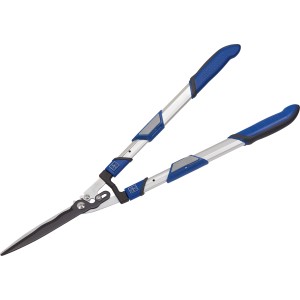 LUX Comfort ręczne nożyce do żywopłotu, 95 cm, z przekładnią ułatwiającą przycinanie.