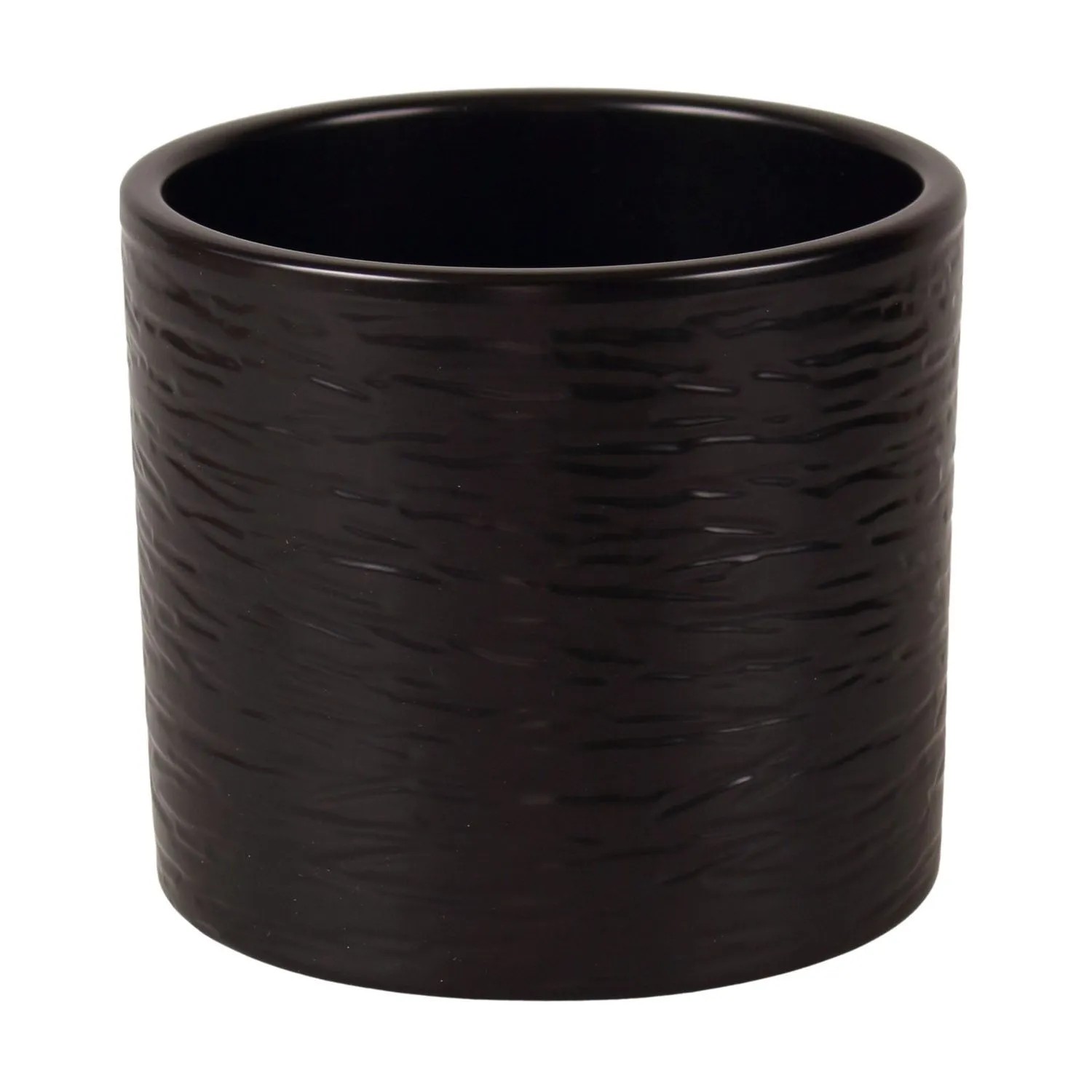 Osłonka Gravur czarna 15 cm - 6 szt.