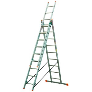 t.b.t. Drabina zewnętrzna, wielofunkcyjna drabina aluminiowa.