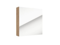 Defra Szafka Metro 1-drzwiowa z lustrem 60 cm dąb złoty