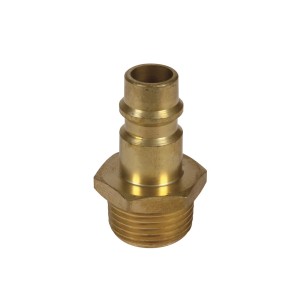 Einhell nyple gwintowane R 3/8 gwint zewnętrzny z metalu do łączenia rur.