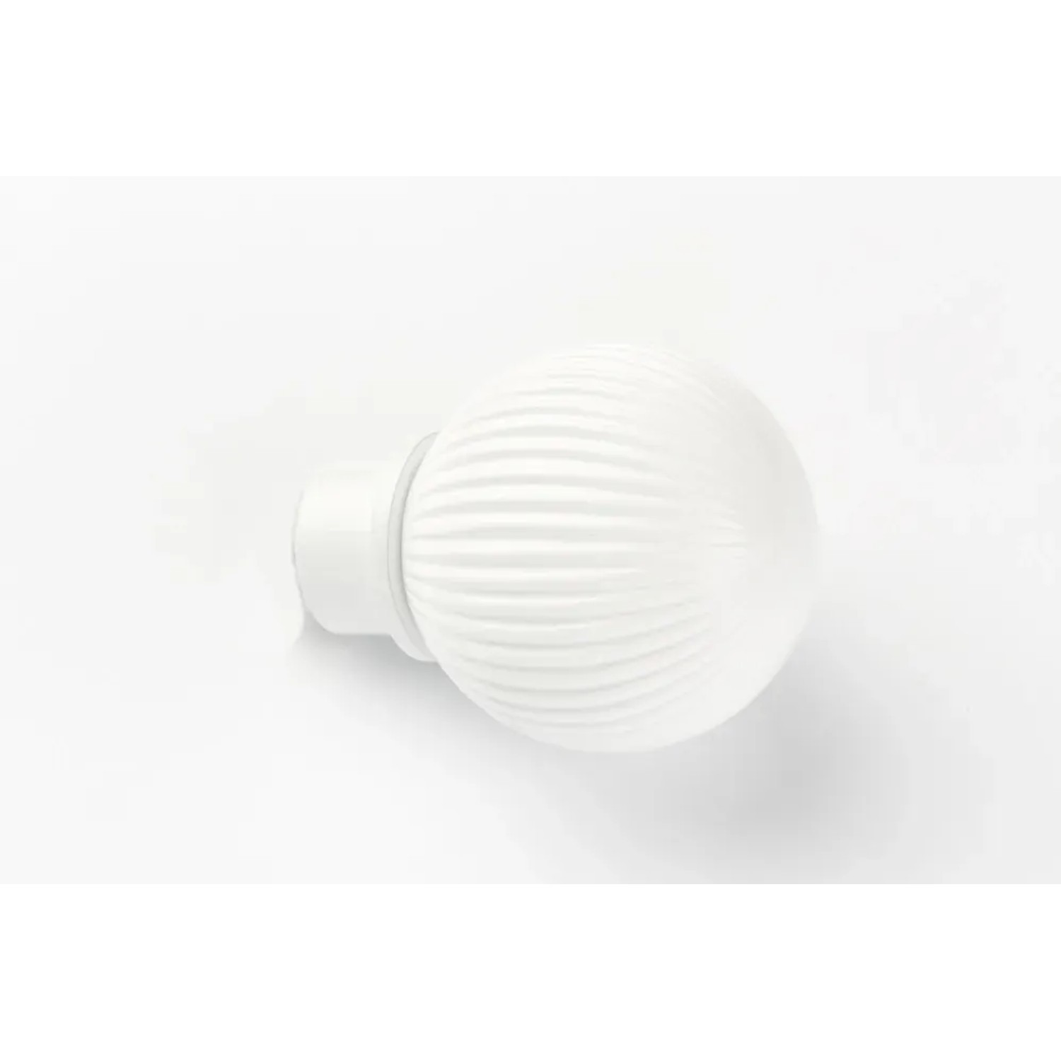 Karnisz CITY zakończenie Kula 25 mm biały 2 szt.