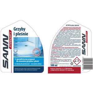 Sann Profi Preparat do zmywania grzybów i pleśni 500 ml