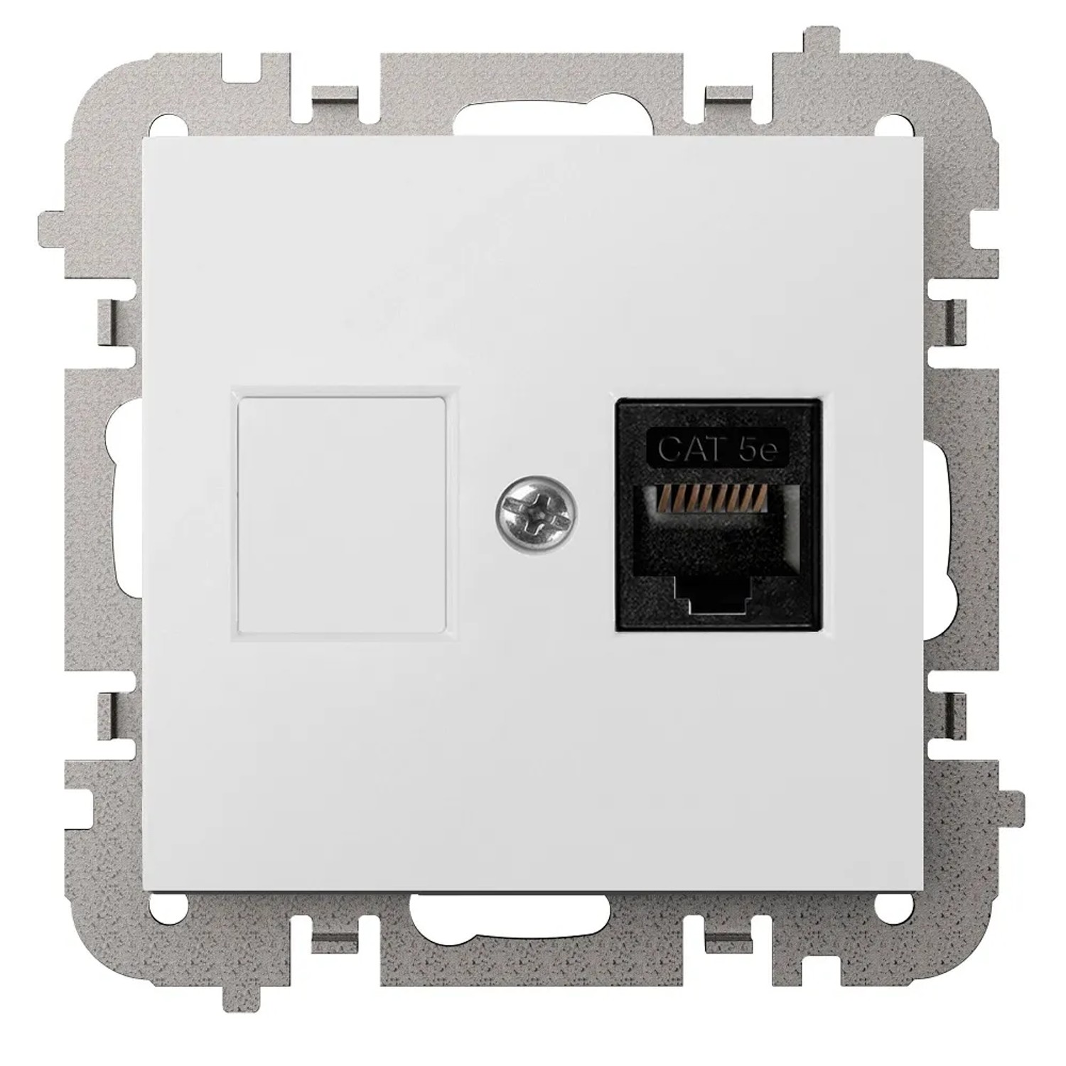 Elektro-Plast Gniazdo komputerowe RJ45 Santra białe