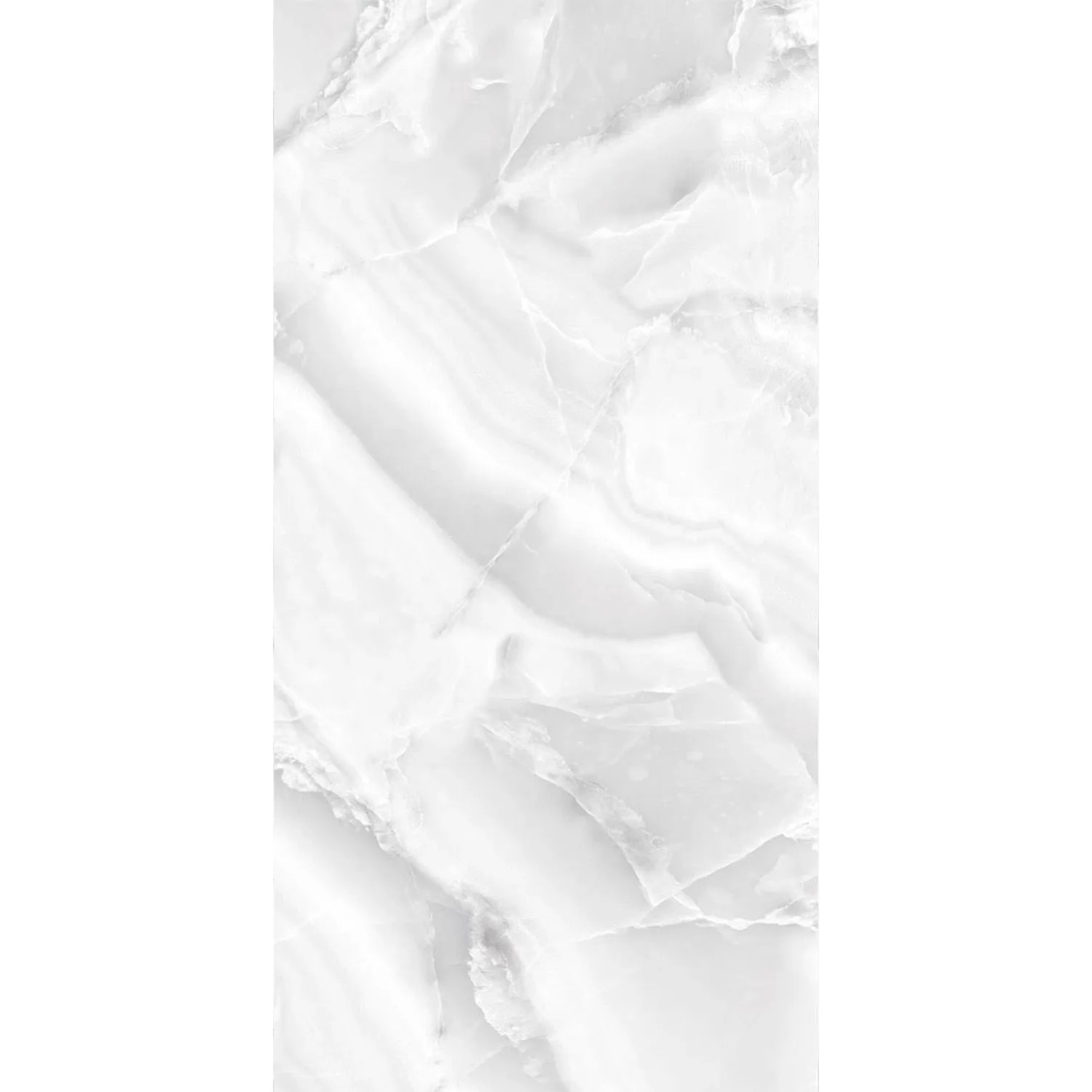 Gres szkliwiony polerowany Onyx silver 60 x 120 cm