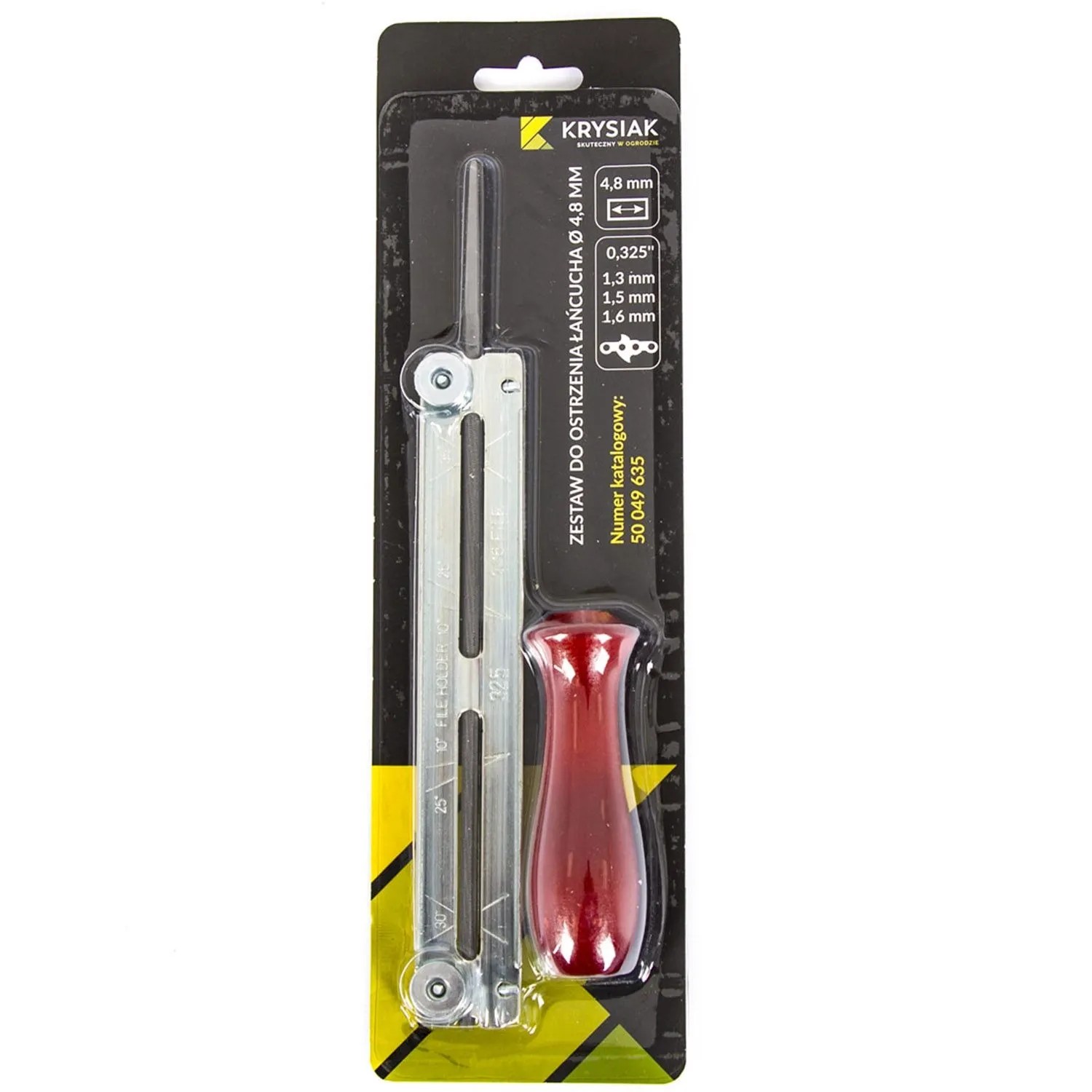 Zestaw do ostrzenia łańcucha 4,8 mm