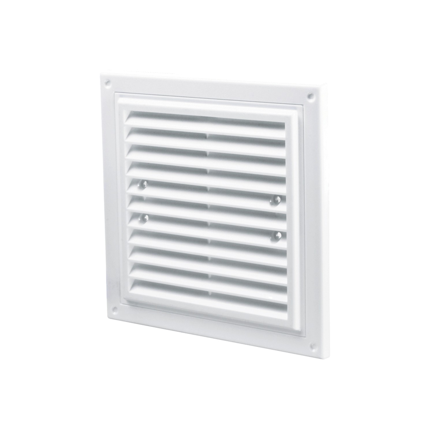 Vents Osłona z siatką 205 mm x 205 mm biała