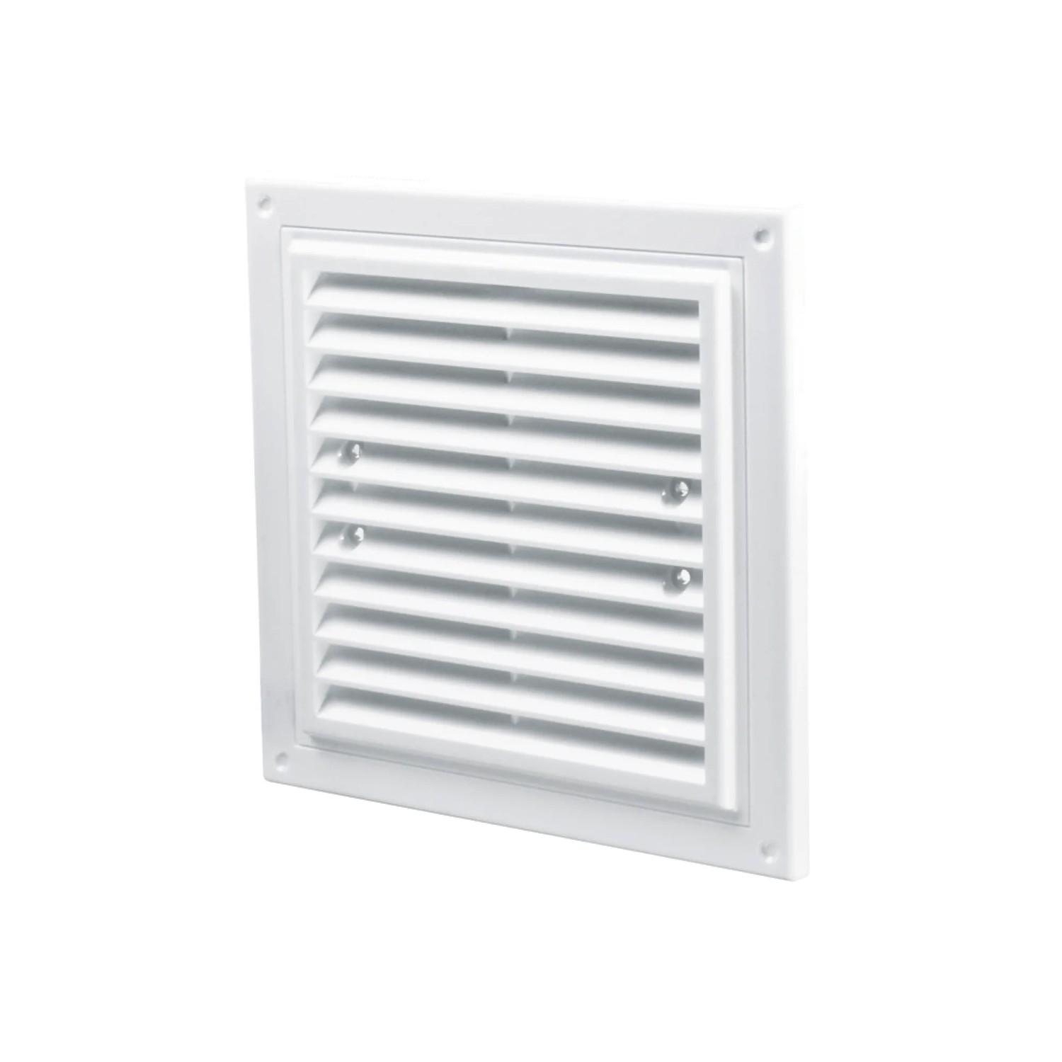 Vents Osłona z siatką 205 mm x 205 mm biała