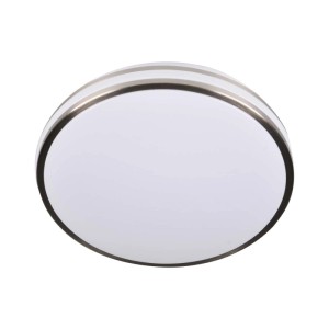 Goldlux Plafon LED ORBIT 24W 4000K 2600lm śr. 38 cm nikiel