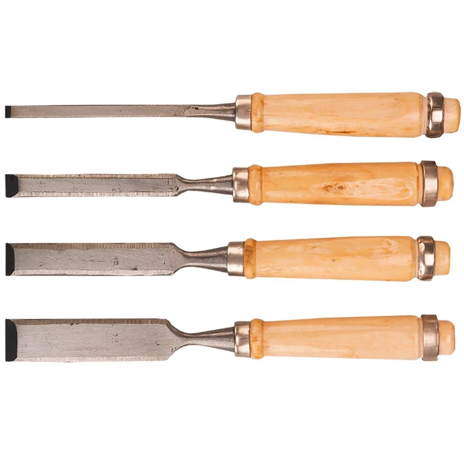 TOP TOOLS Zestaw dłut 6-24 mm - 4 cz.