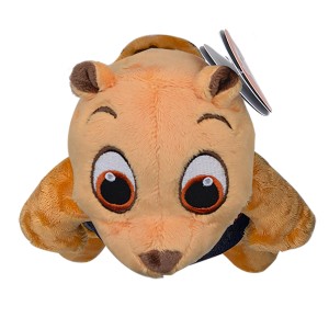 Pluszowa zabawka t.b.t., pomarańczowa, odpowiednia jako element dekoracyjny do pokoju dziecięcego.