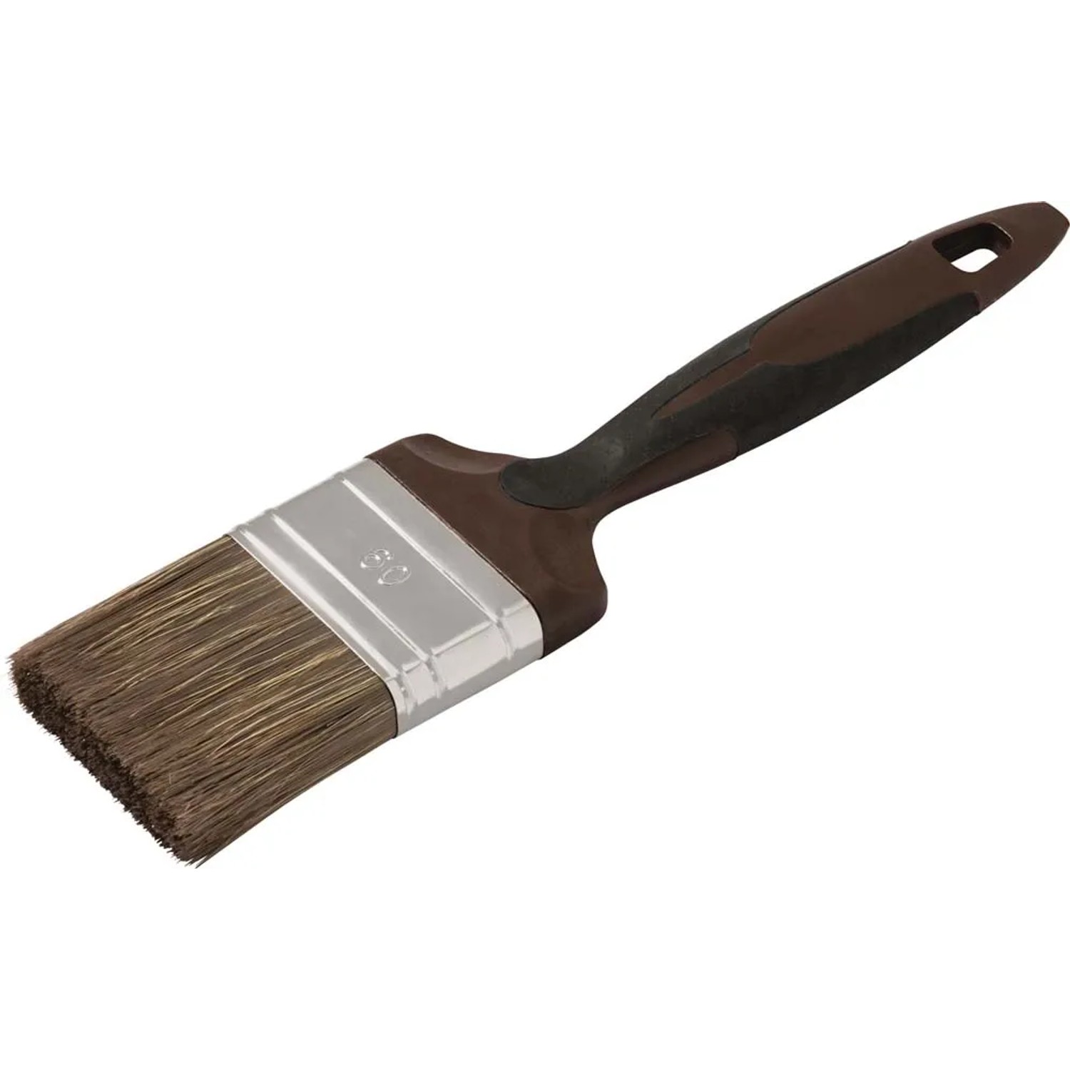 LUX-TOOLS Pędzel płaski do lazur 2K 60 mm