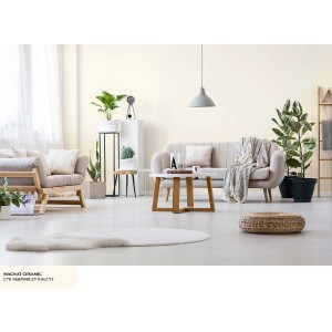 Pokój dzienny z farbą do ścian t.b.t. z kategorii Kolorowe farby do ścian.