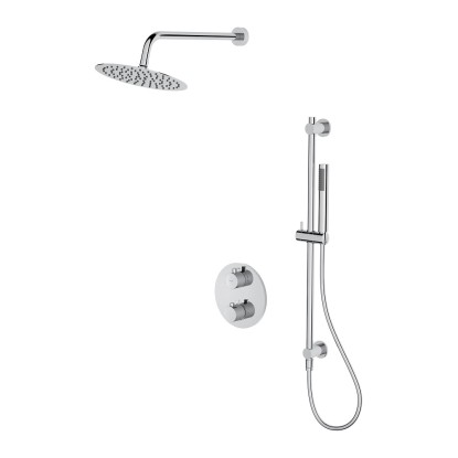 Cersanit Zestaw prysznicowy podtynkowy Zen chrom