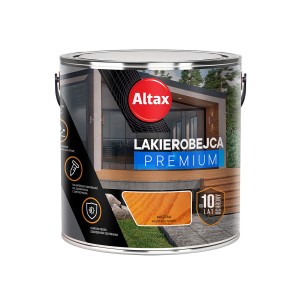 Altax Premium lakierobejca do drewna, kolor kasztan, ochrona na 10 lat.