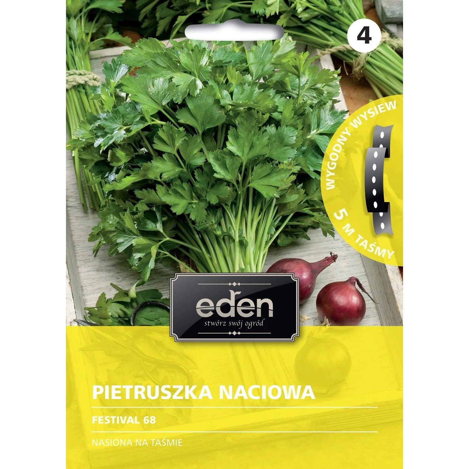 Pietruszka naciowa gładkie Festival 68 - 5 m