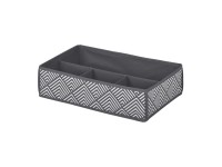 Organizer KRETA 4 przegródki szary