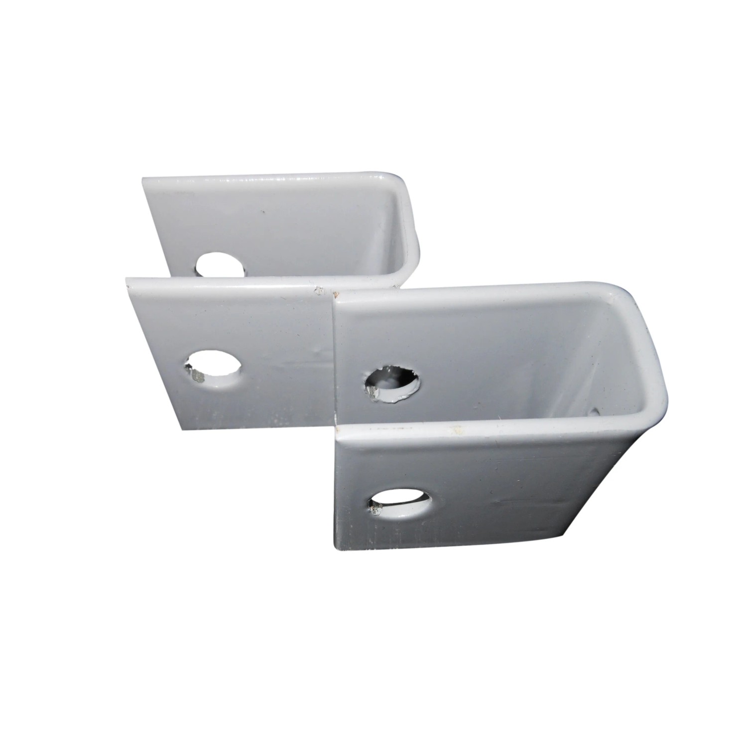 Jarmex Uchwyt U ogrodzeniowy 40 x 40 x 30 mm antracytowy matowy 1 szt.